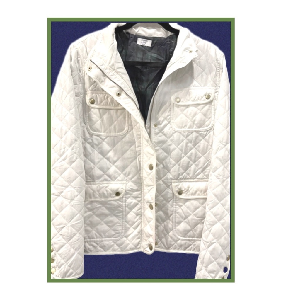 CROWN & IVY WHITE JACKET - Picture 2 of 4